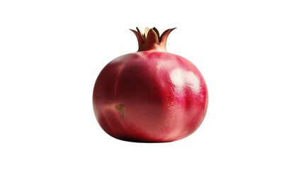 Pomegranate fruit isolated on white background