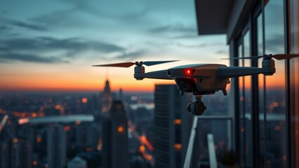 Autonomous Urban Delivery Drones for Contactless Grocery Service in Futuristic Smart City Ecosystem