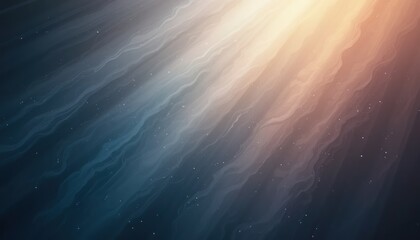 Fototapeta premium Radiant light rays illuminating a serene ocean scene digital art underwater environment tranquil atmosphere abstract concept