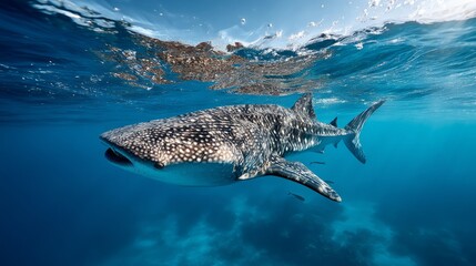 Generic Whale Shark Perspective Filtering Blue 9it2h2h