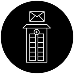 hospital email icon design