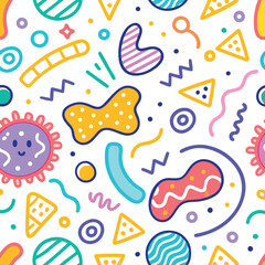 Abstract Shapes Pattern