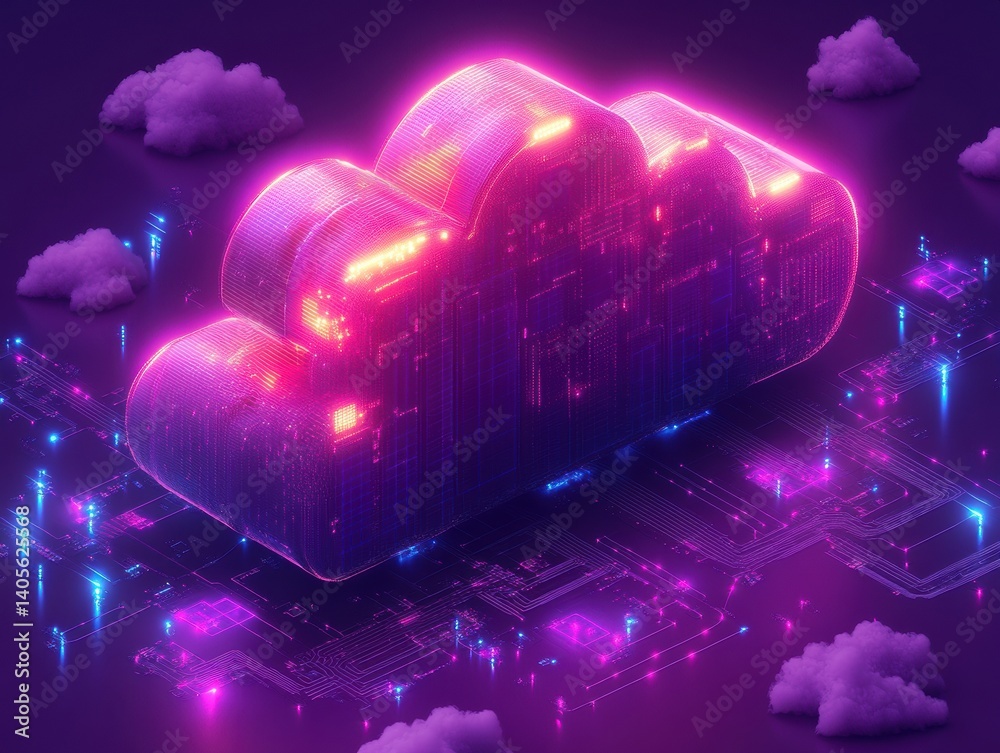 Poster Cloud Computing: A Revolutionary Technology for the Future of Data Storage and Processing