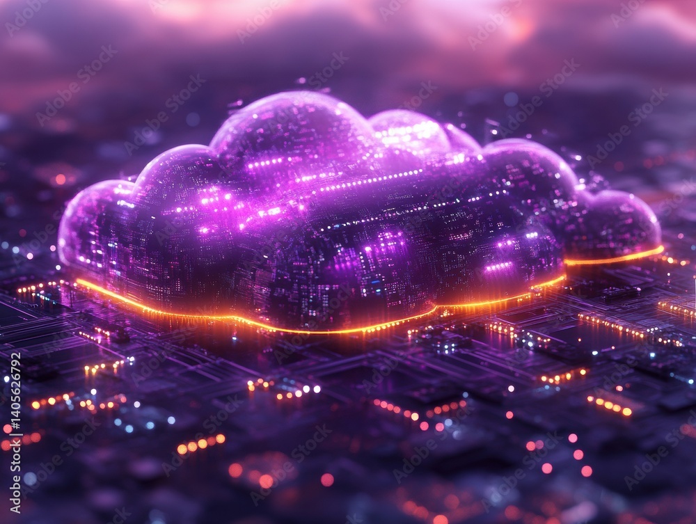 Poster Cloud Computing: A Comprehensive Overview of Cloud Technology and Its Applications