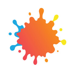 Clear Base With Watercolor Artistic Splash