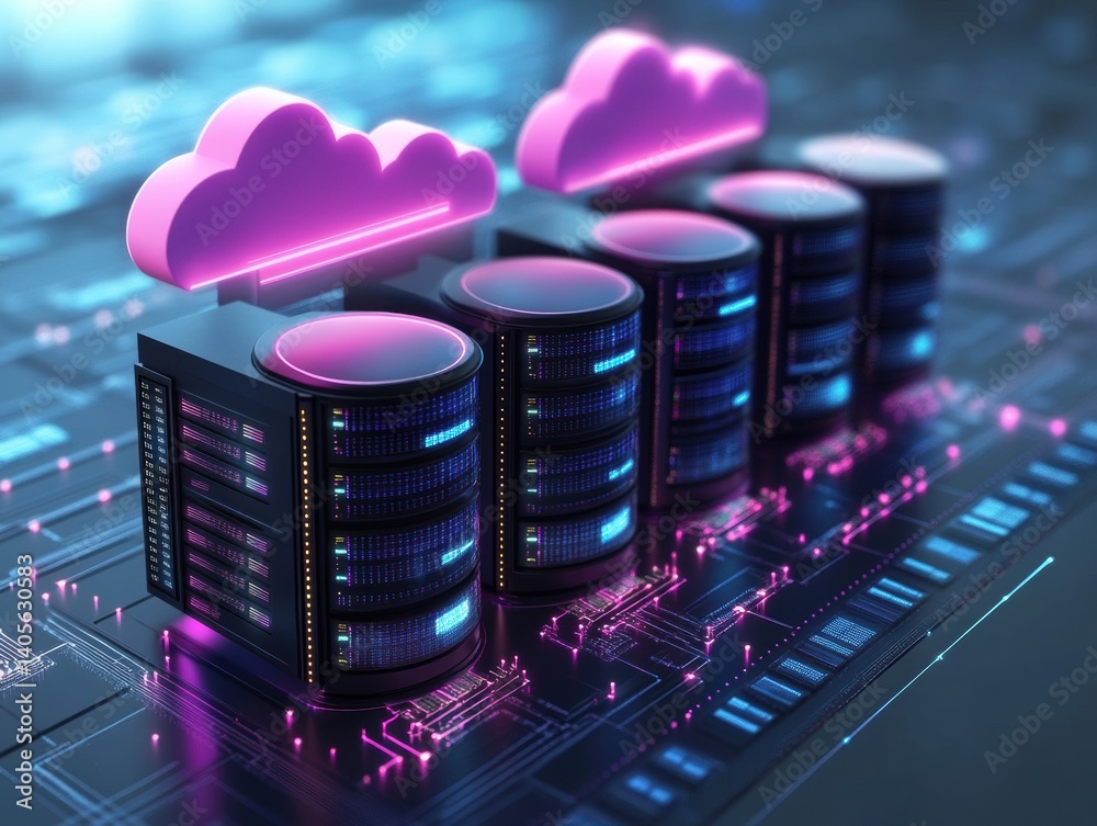 Poster Cloud Computing and Data Storage Infrastructure