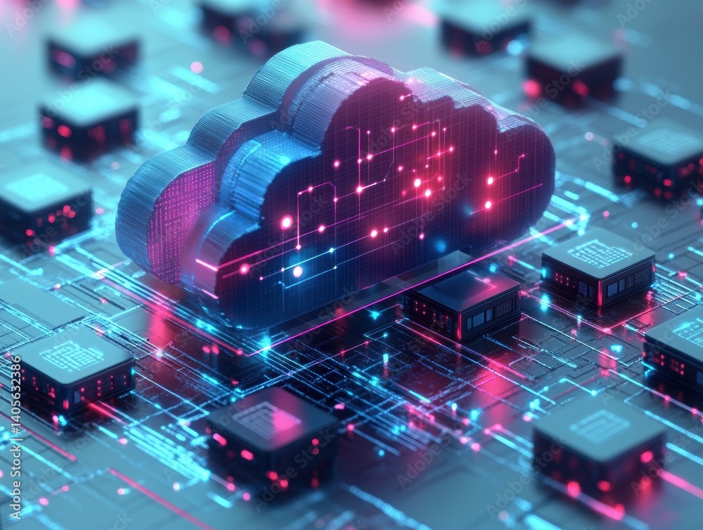 Poster Cloud Computing and Data Storage Infrastructure