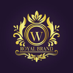  luxury gold logo concept