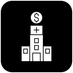 hospital business icon design