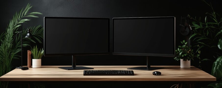 Dual Monitor Workspace