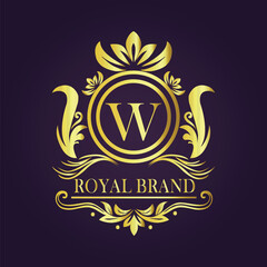  luxury gold logo concept