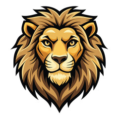 Obraz premium Lion Head Illustration
