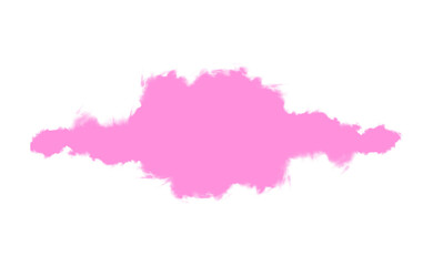 Ink brush stock isolated on transparent background, PNG file