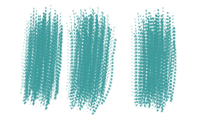 Ink brush stock isolated on transparent background, PNG file