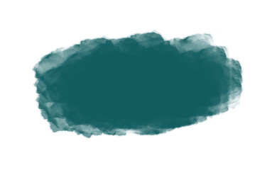 Ink brush stock texture isolated on transparent background, PNG file