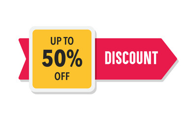 Big Sale Discount Box Shape Square Banner