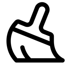 Broom vector icon design