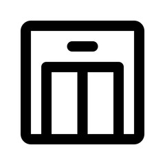 Elevator icon or lift symbol vector illustration icon