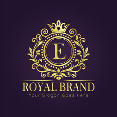  luxury gold logo concept