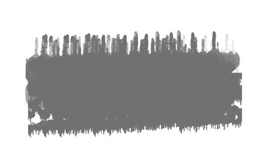 Brush stock isolated on transparent background, PNG file