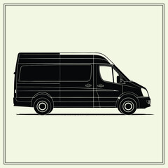 Van Silhouette, Road Transport