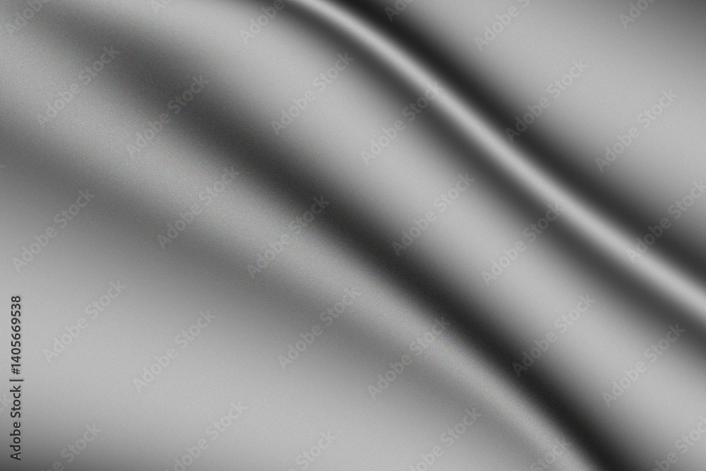 Poster abstract grayscale flowing fabric texture.