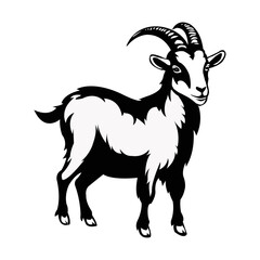 Goat vector  art design