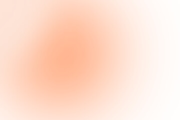 Abstract orange radial gradient transparent  background.