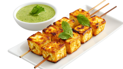 Plate of food with flavorful sauce, a delicious culinary experience delicious