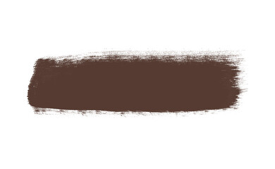 Ink brush stock isolated on transparent background, PNG file