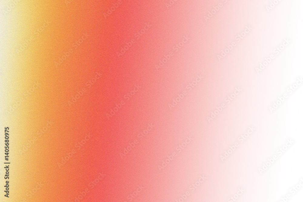 Poster Abstract red and yellow gradient transparent background.