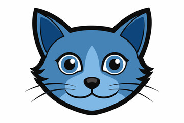 Fototapeta premium cat illustration icon