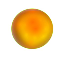 golden egg isolated on white background