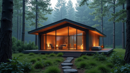 The Digital Hut in the Forest