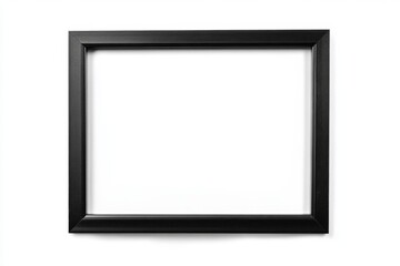 Black picture frame, ready for art