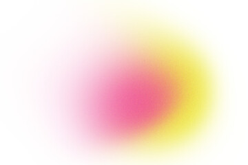Abstract transparent vibrant pink yellow gradient swirl.