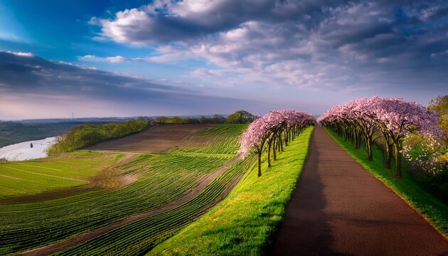 Springtime at Halnaker tree tunnel