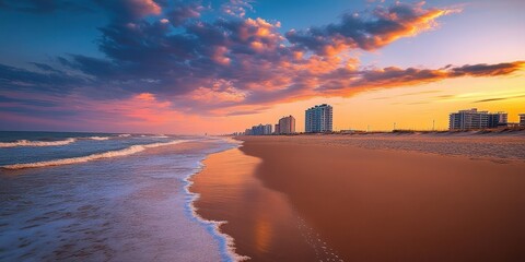 Virginia Beach: A Beautiful Coastal Destination with Golden Sunrises and Scenic Boardwalks for Fishing and Relaxation