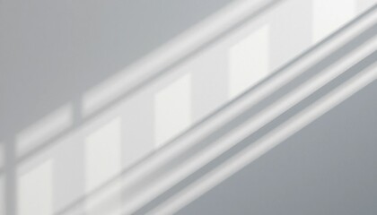 Obraz premium Dynamic interaction of light and shadow in minimalist interior space modern architecture visual art indoor environment abstract perspective