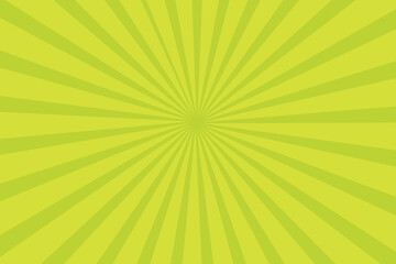 Abstract soft Green rays background. 