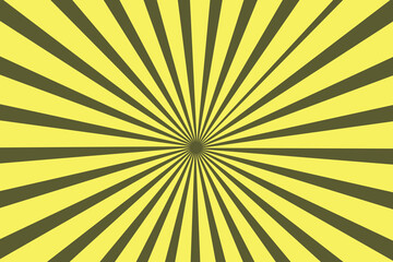 Vintage pop art yellow background.