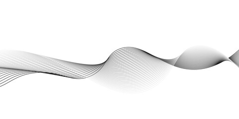 Background texture and pattern Image, Abstract black wave lines on white background, Abstract black wave lines on white background,grey wave on white background. Blending line background,
