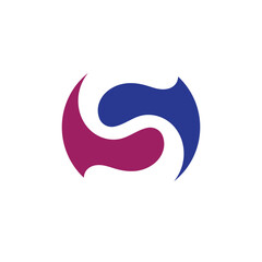 S logo and symbol icon vector