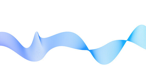 Modern cover design with blue wave lines on white background.Thin line wavy abstract vector background,Abstract blue wave lines pattern background.wave abstract stripe design,