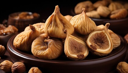 Fototapeta premium Dried figs