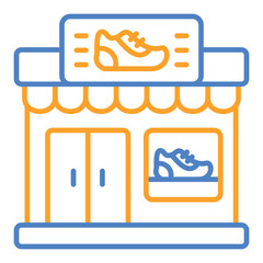 Fototapeta premium Shoe shop Icon