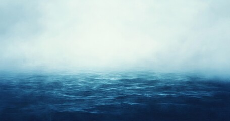 Obraz premium Misty ocean scene