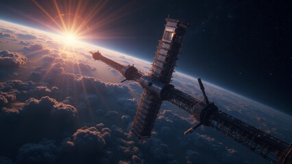 The Future Space Station Above