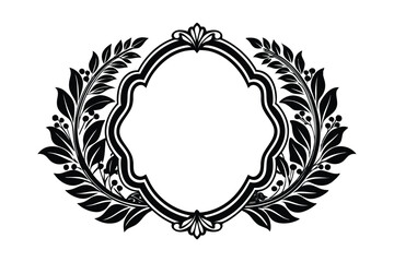 laurel wreath vector illustration