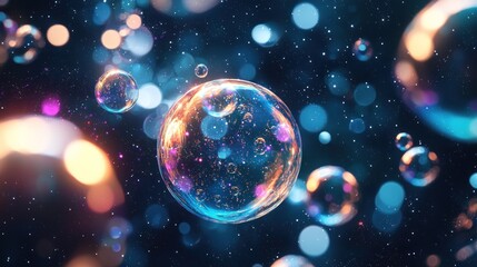 Cosmic Bubbles: A Kaleidoscope of Celestial Spheres